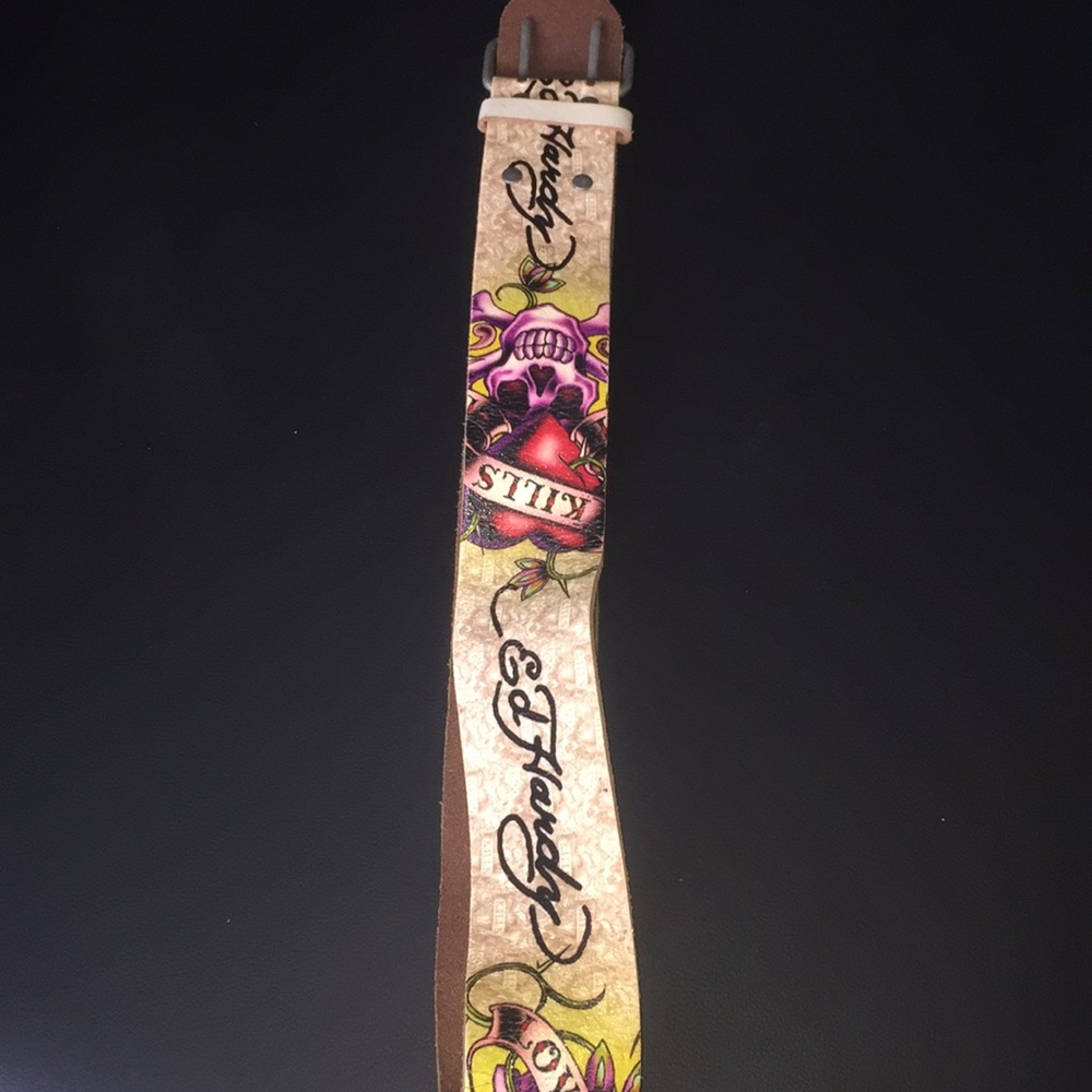 Ed Hardy leather belt
